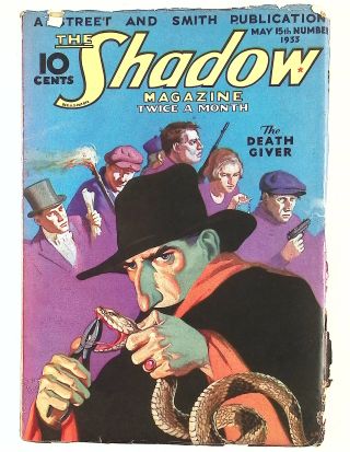 Shadow Magazine #6 Volume 5 1933 - Image 0