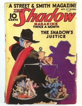 Shadow Magazine #4 Volume 5 1933 - Image 0