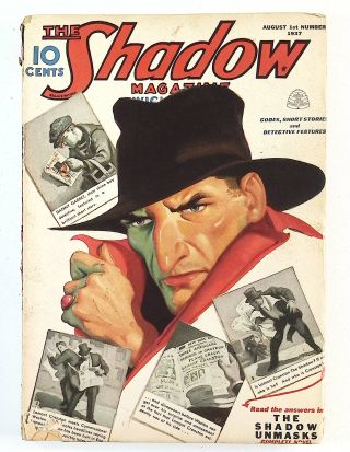 Shadow Magazine #5 volume 22 1937 - Image 0