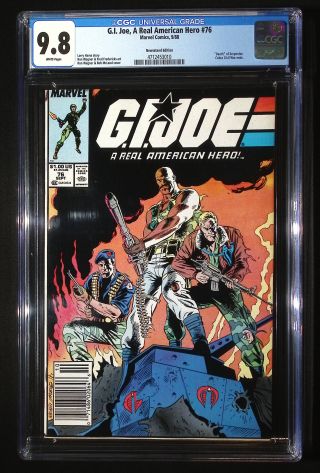 G.I. Joe: A Real American Hero #76 (Newsstand) - Image 0