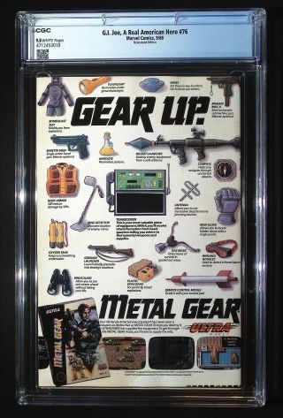 G.I. Joe: A Real American Hero #76 (Newsstand) - Image 1