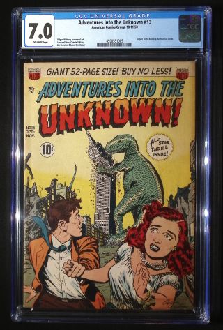 Adventures Into the Unknown #13 - Image 0