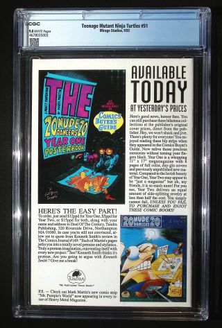Teenage Mutant Ninja Turtles #51 - Image 1