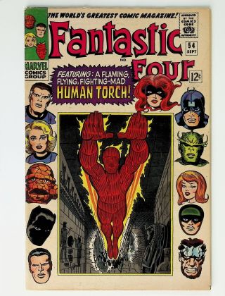 Fantastic Four  #54 - Image 0
