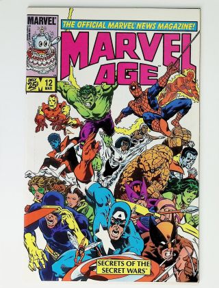 Marvel Age  #12 - Image 0