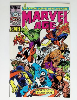 Marvel Age  #12 - Image 0