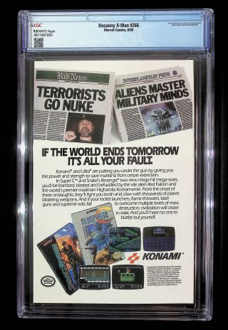 Uncanny X-Men  #266 - Image 1