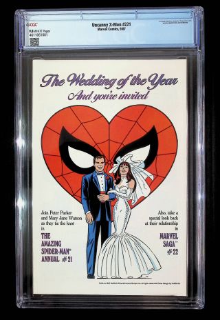 Uncanny X-Men  #221 - Image 1