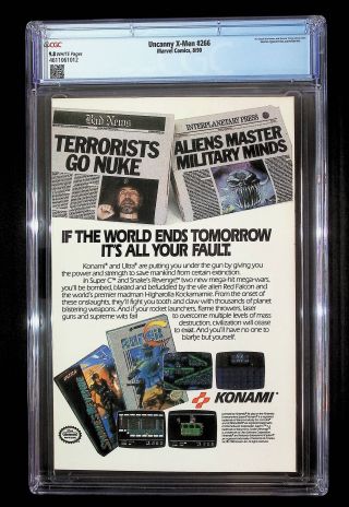 Uncanny X-Men  #266 - Image 1