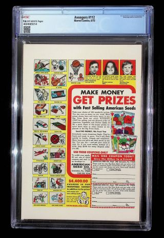 Avengers, The  #112 - Image 1