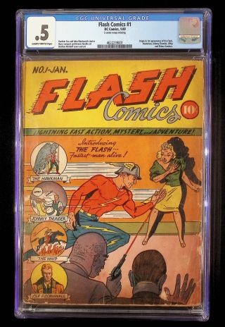 Flash Comics #1 (Flash Story Complete!) - Image 0