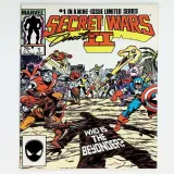 Secret Wars II  #1 Signed by Jim Shooter - Thumbnail 0
