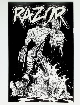 Razor Annual  #1 Signed by William Tucci - Image 1