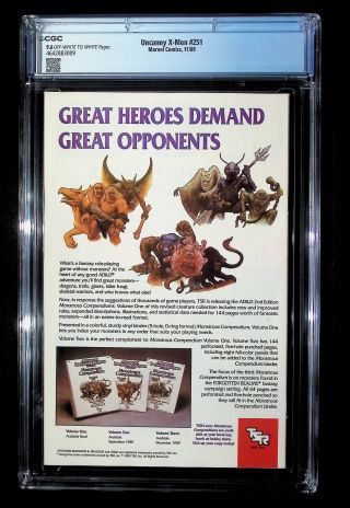 Uncanny X-Men  #251 - Image 1