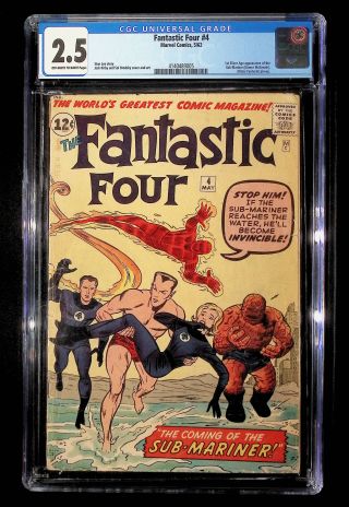 Fantastic Four  #4 - Image 0