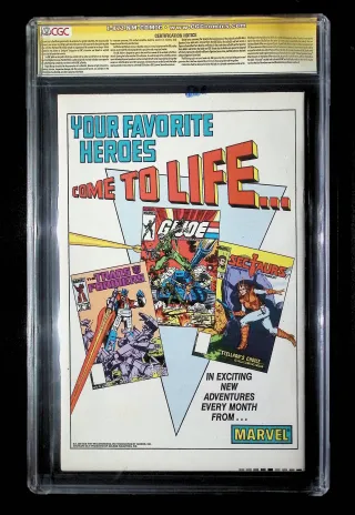 New Mutants  #37 Signed by Bill Sienkiewicz - Image 1