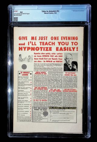 Tales to Astonish  #52 - Image 1