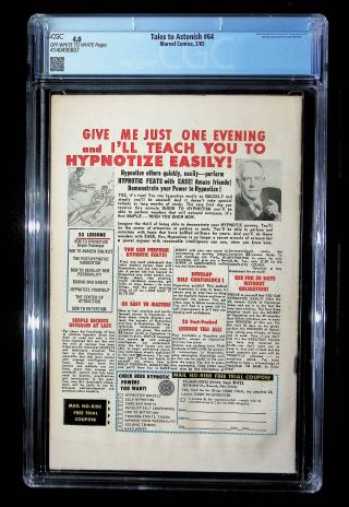 Tales to Astonish  #64 - Image 1