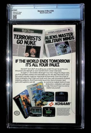 Uncanny X-Men  #266 - Image 1