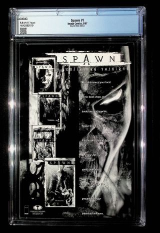 Spawn  #1 Black & White Variant (Rare) - Image 1