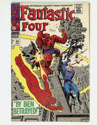 Fantastic Four  #69 Signed by Stan Lee - Image 0