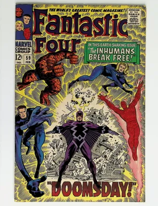 Fantastic Four  #59 - Image 0