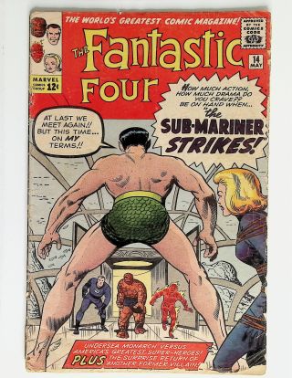 Fantastic Four  #14 - Image 0