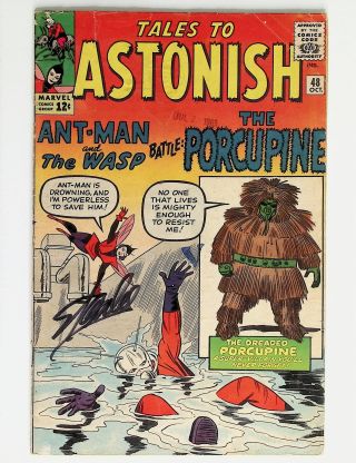Tales to Astonish  #48 Signed by Stan Lee! - Image 0