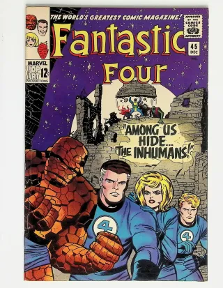 Fantastic Four  #45 - Image 0