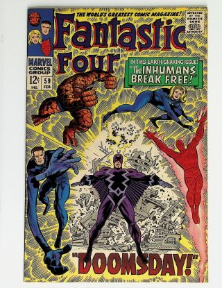 Fantastic Four  #59 - Image 0