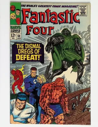 Fantastic Four  #58 - Image 0