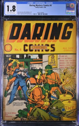 Daring Mystery Comics  #4 CGC 1.8 - Image 0