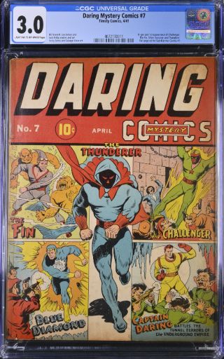 Daring Mystery Comics  #7 CGC 3.0 - Image 0