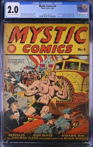 Mystic Comics  #4 CGC 2.0 - Image 0