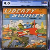 Liberty Scouts Comics  #2 (#1) CGC 4.0 - Thumbnail 0
