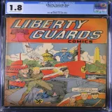 Liberty Guards Comics  #nn 1942 CGC 1.8 ONLY TWO ON CENSUS! - Thumbnail 0