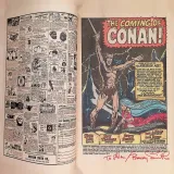 Conan the Barbarian  #1 Signed by Stan Lee & Barry Smith - Thumbnail 2