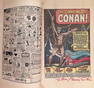 Conan the Barbarian  #1 Signed by Stan Lee & Barry Smith - Image 2