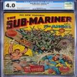 Sub-Mariner Comics  #1 CGC 4.0 - Thumbnail 0