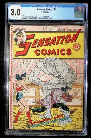 Sensation Comics  #30 CGC 3.0 - Image 0
