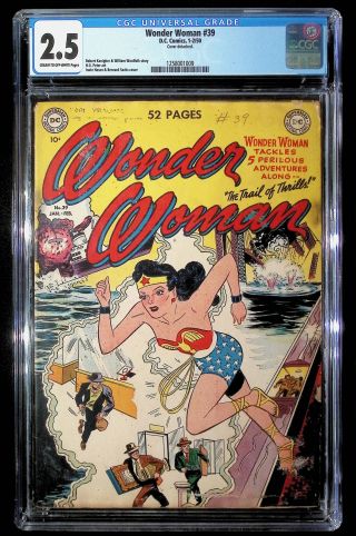 Wonder Woman  #39 CGC 2.5 - Image 0