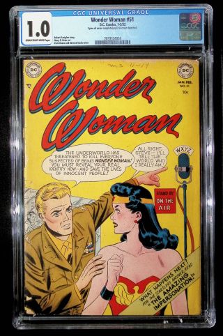 Wonder Woman  #51 CGC 1.0 - Image 0