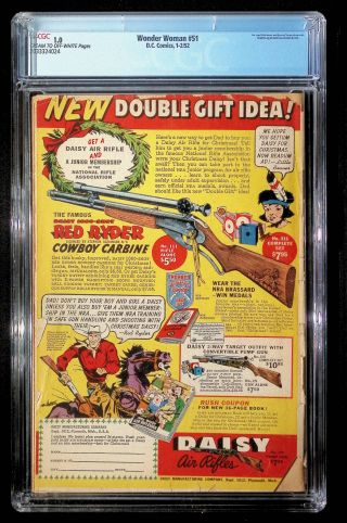 Wonder Woman  #51 CGC 1.0 - Image 1