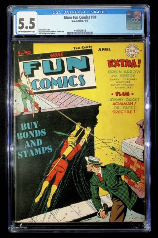 More Fun Comics  #90 CGC 5.5 - Image 0