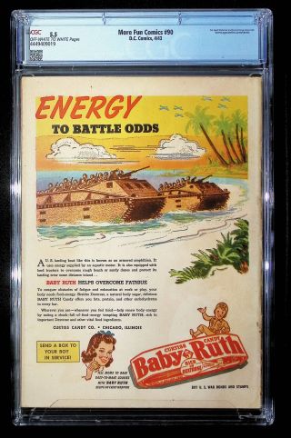 More Fun Comics  #90 CGC 5.5 - Image 1