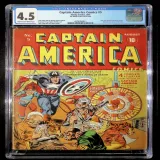 Captain America Comics  #5 CGC 4.5 - Thumbnail 0