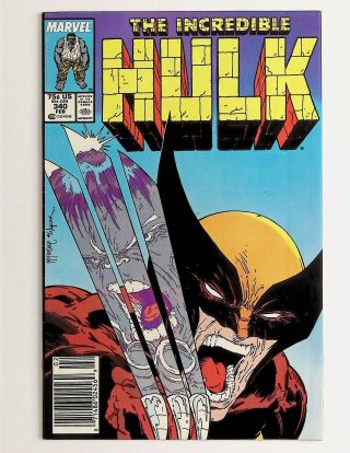 Incredible Hulk  #340 Newsstand - Image 0