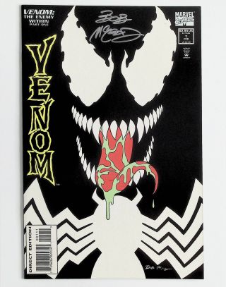 Venom The Enemy Within #1 Signed by Bob McLeod - Image 0
