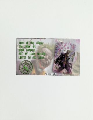 Year of the Villain: The Joker #1 (Variant) - Image 2