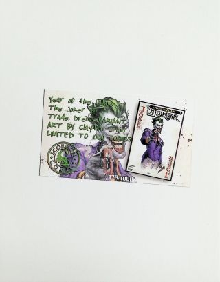 Year of the Villain: The Joker #1 (Variant) - Image 2